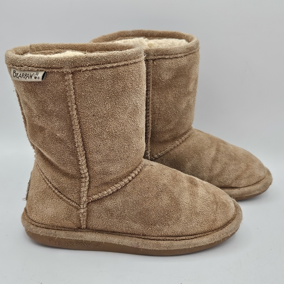 Bearpaw Emma suede sherpa fleece lined waterproof winter boots size 12 - Picture 16 of 16